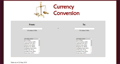 Desktop Screenshot of currency-conversion.info